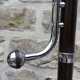 Old door coat on foot years 70