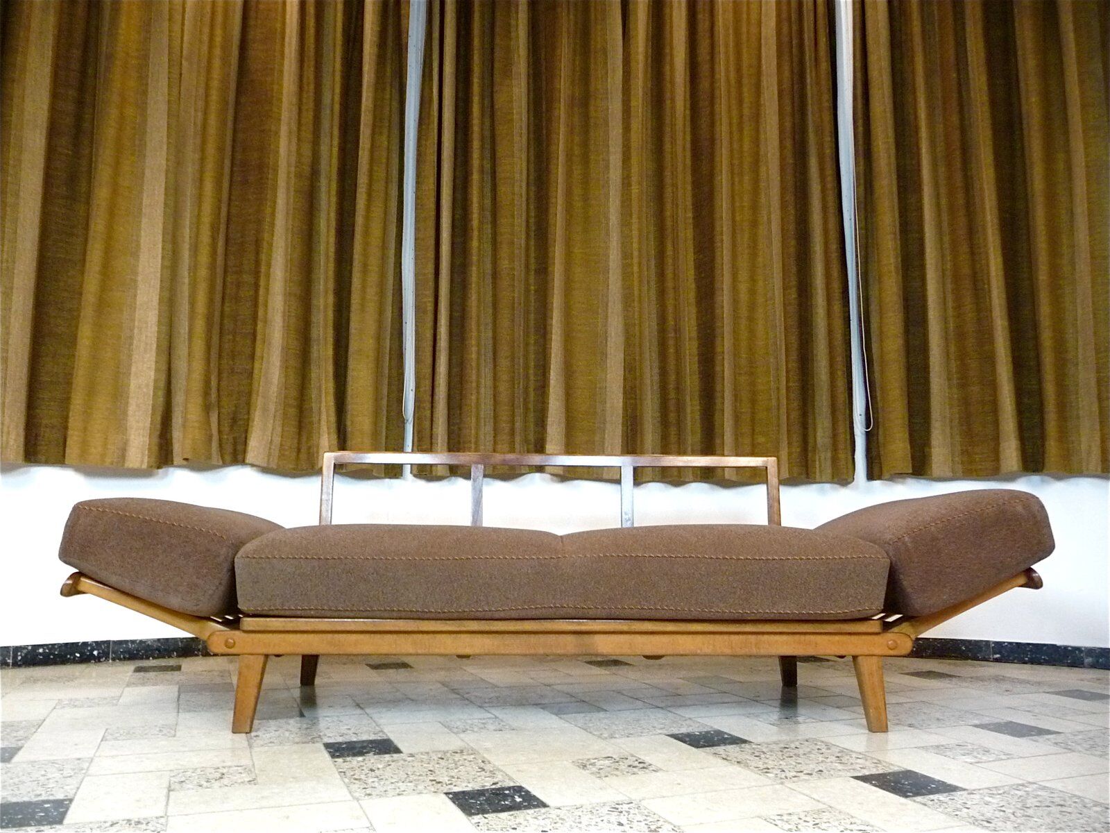 Mid-century Two-Seater Sofa Daybed by Wilhelm Knoll, Germany 1950s