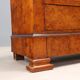 Former secretary in elm with a marble top, France, 19th century.