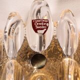 Crystal Waterdrop Wall lamps Sconces by Carl Fagerlund for Orrefors