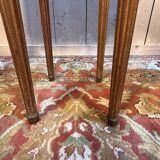 Paire de chevets de style Louis XVI marbre blanc