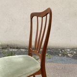 Pair of Ingrid Niels Koefoed teak chairs, Denmark 1960