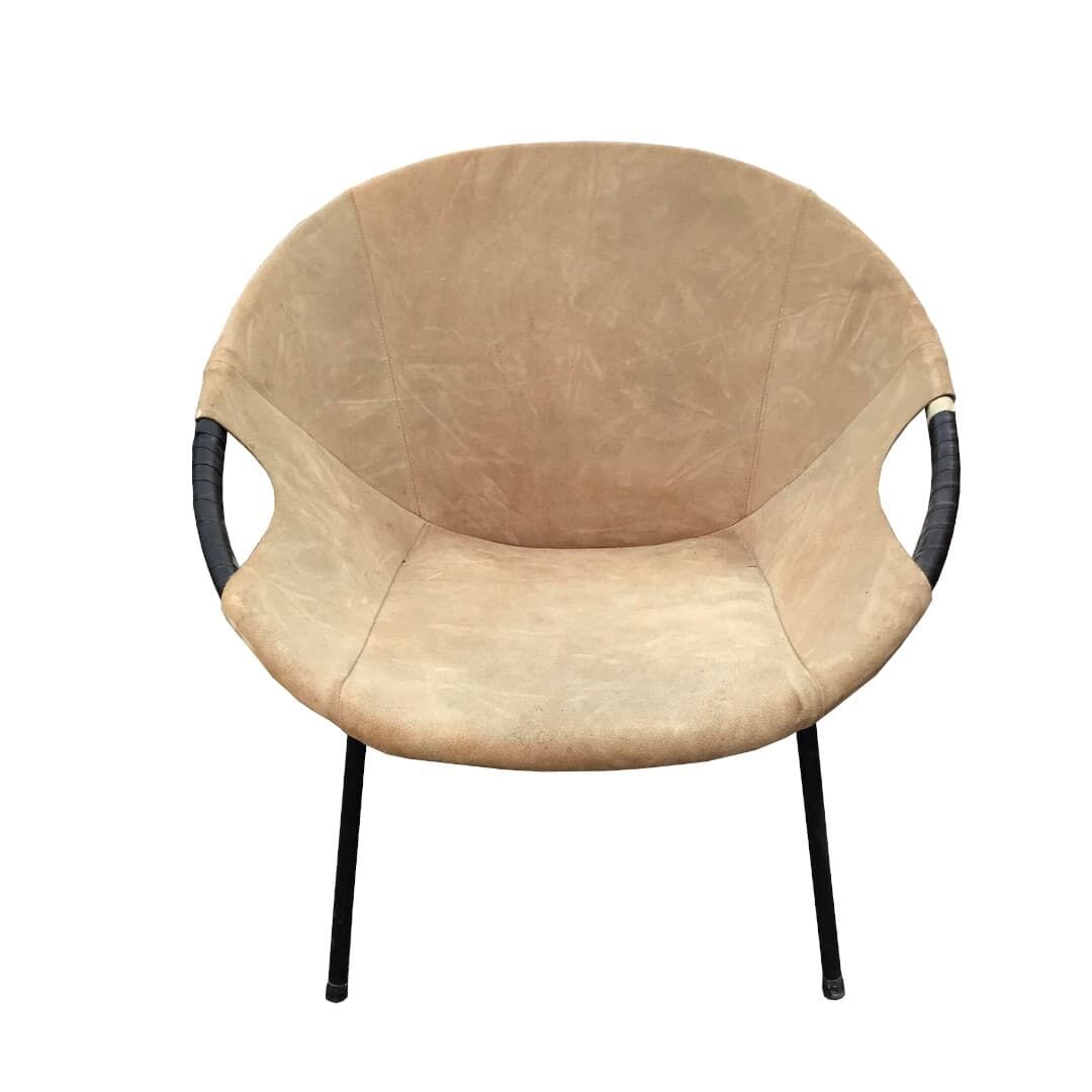 Fauteuil baloon Lusch & Co des années 1960
