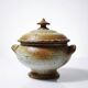 Pot en grès émaillé, Prudhomme La Borne vintage années 60-70