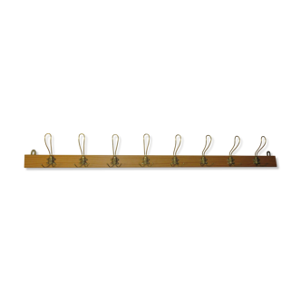 Bistro coat rack with 8 hooks