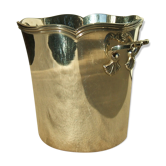 Silver metal champagne bucket