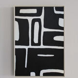 Minimalist abstract painting