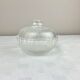 Glass sugar bowl made in Italy