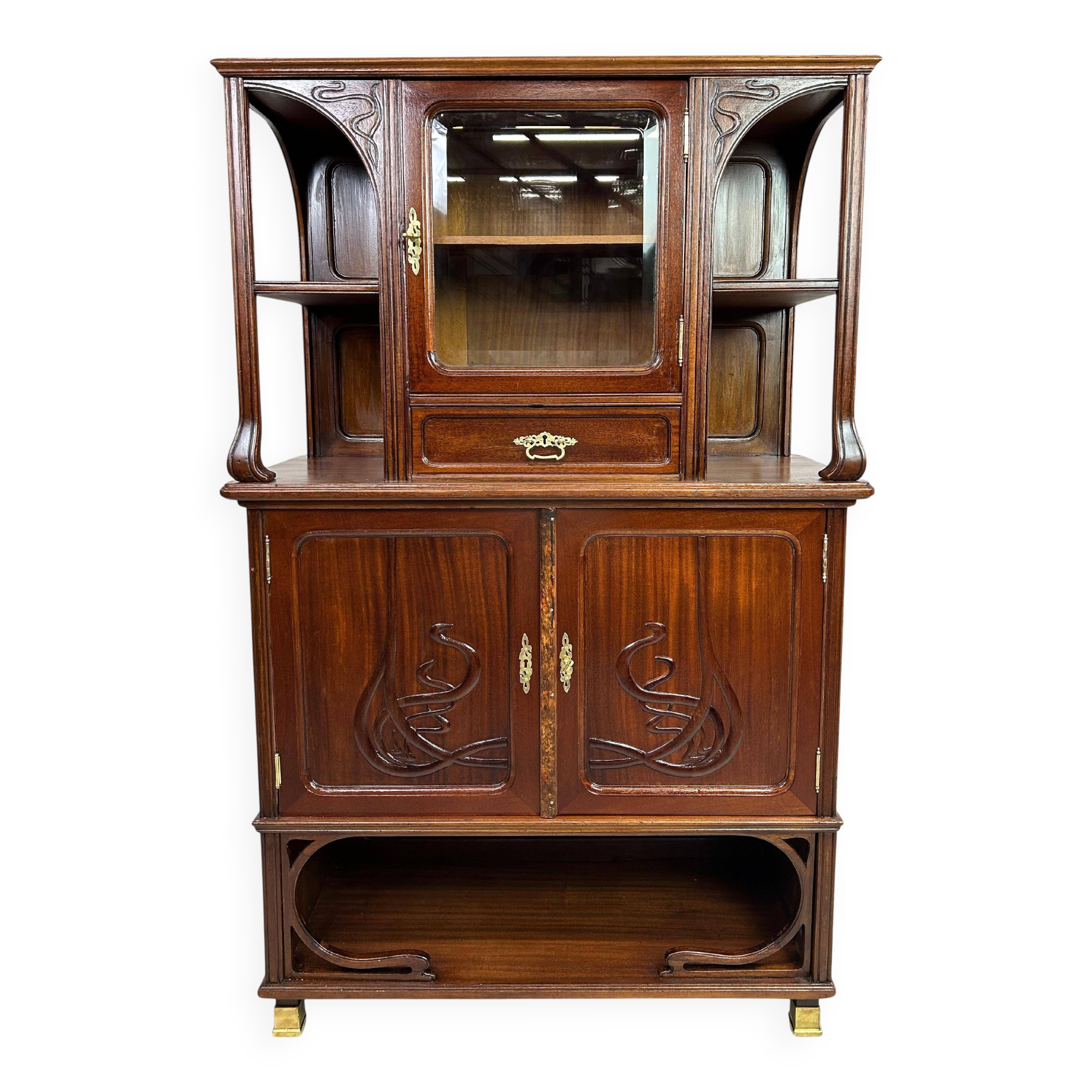 Art Nouveau display cabinet