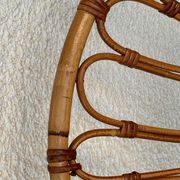 Pair of vintage shell armchairs 1950