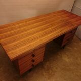Scandinavian desk in blond rosewood