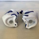 Salt and pepper birds, geese, ducks.