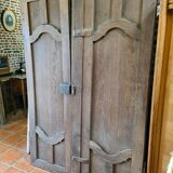 Paire de portes en chêne 19 ème