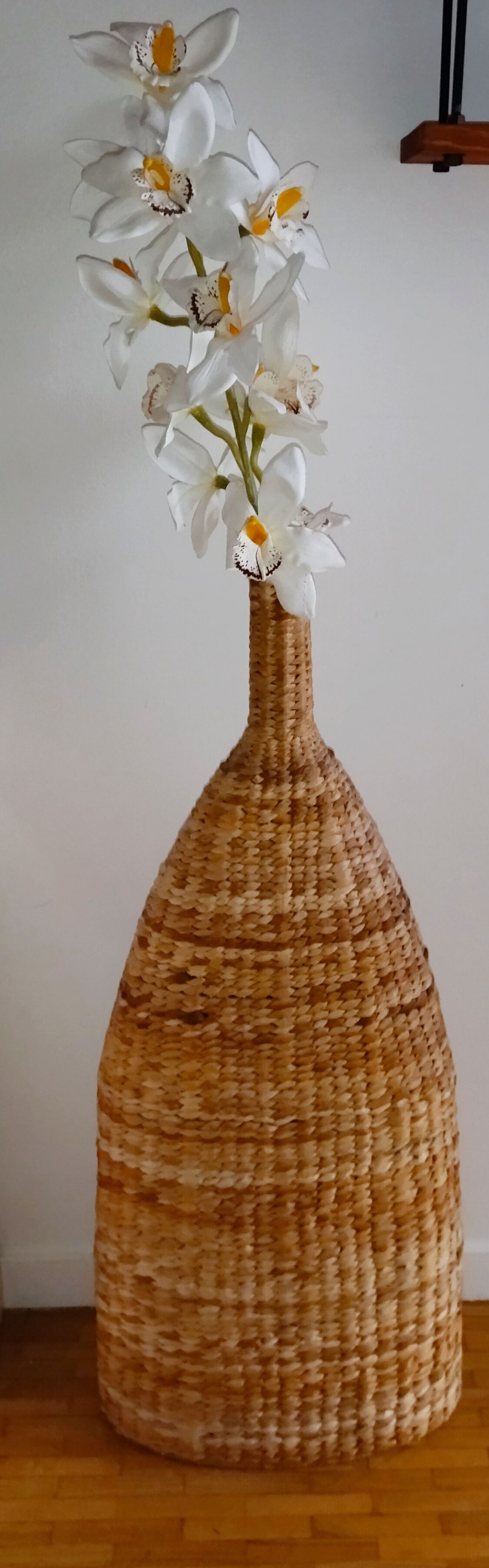 Water hyacinth vase