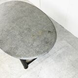 Oval dining table 1970s