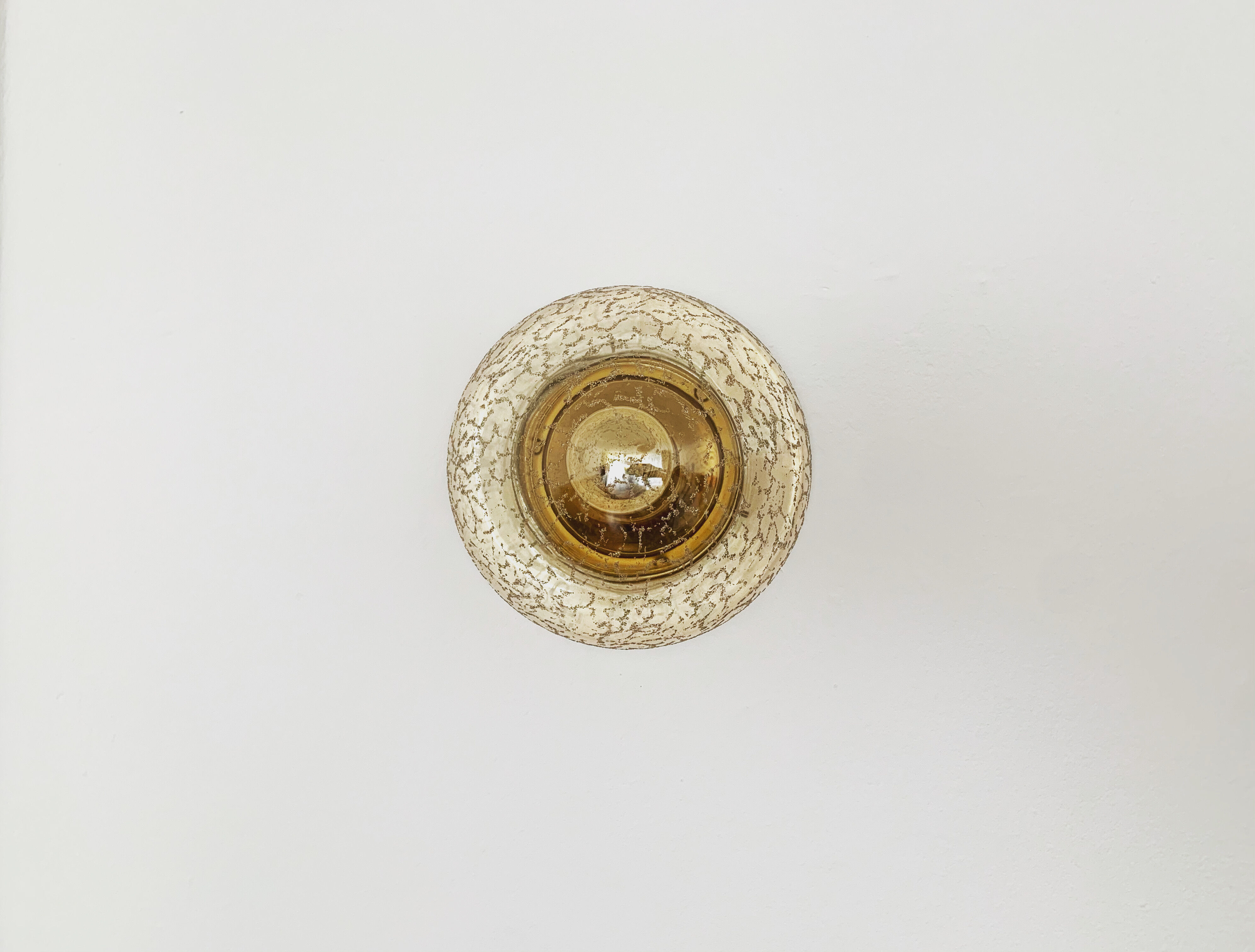 Glass wall lamp