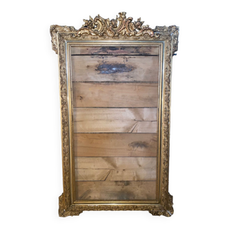 Old golden frame