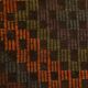 Tapis Kilim Tribal Vintage – Motifs Géométriques Terre & Orange, 207x301 Cm