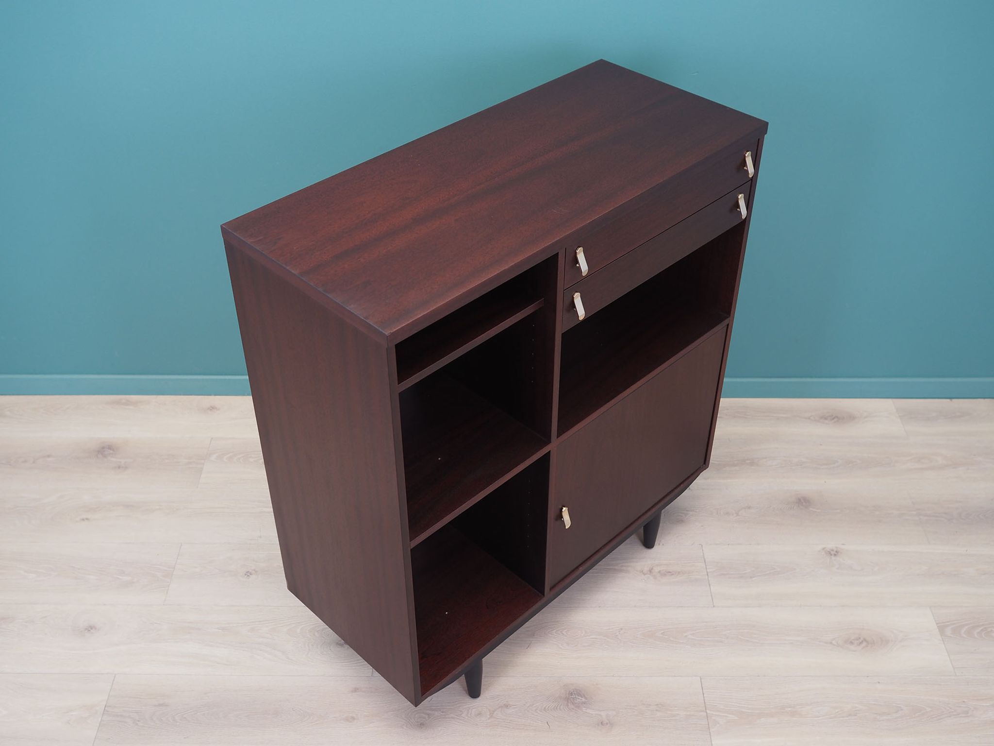 Mahogany buffet, Swedish design, 1960s, manufactured by Ulferts