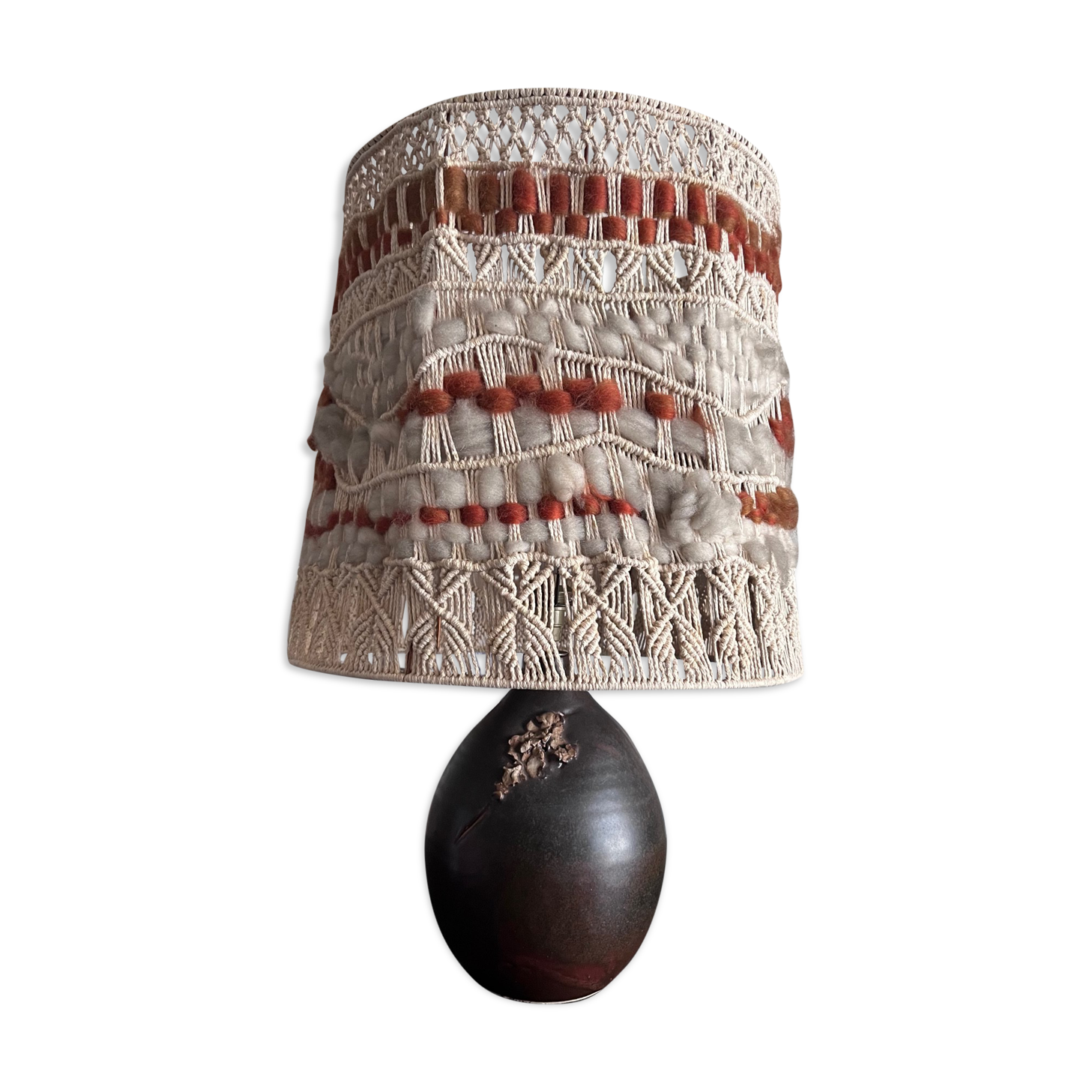 Lampe en céramique 1970