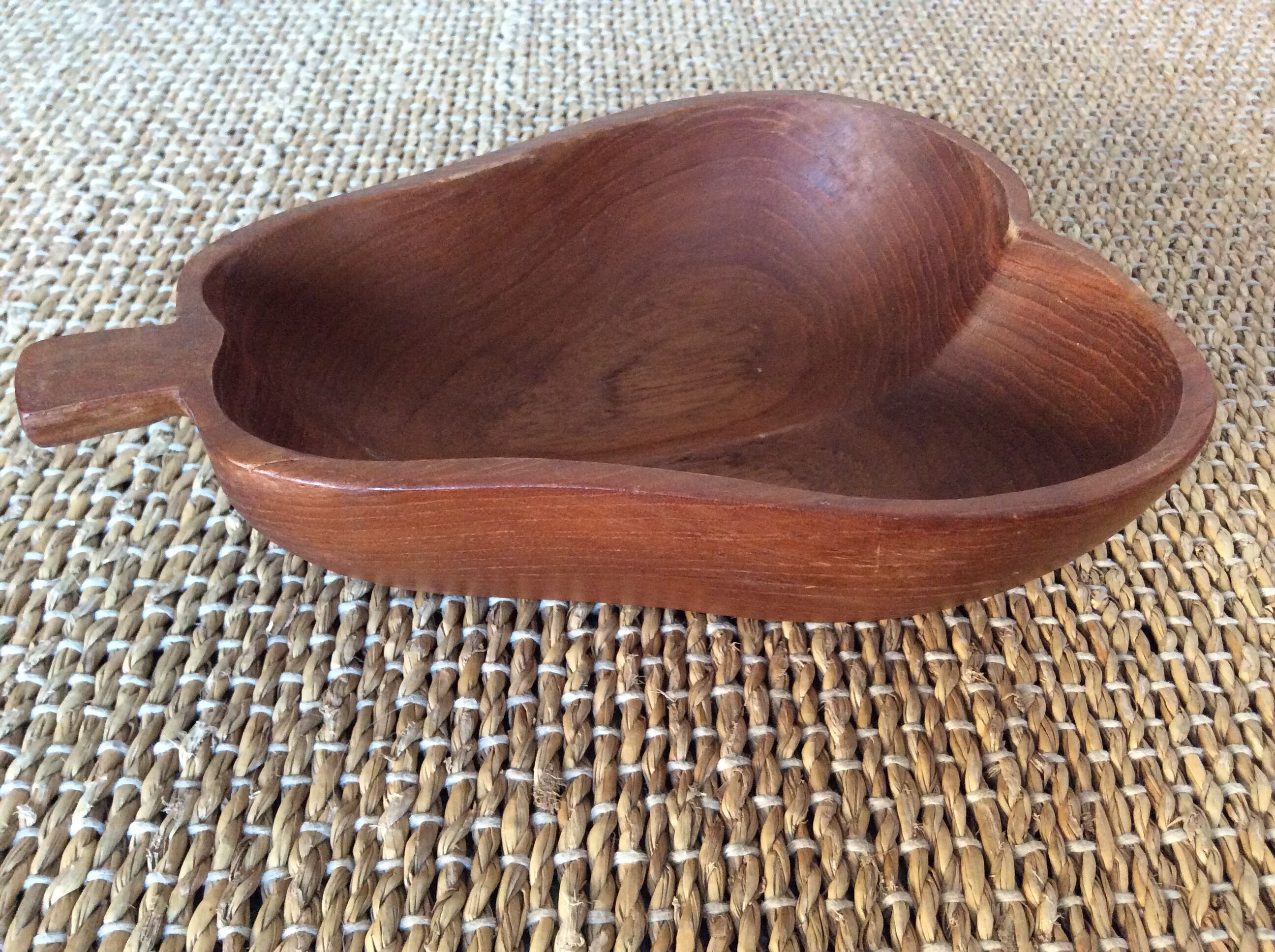 Wooden dish