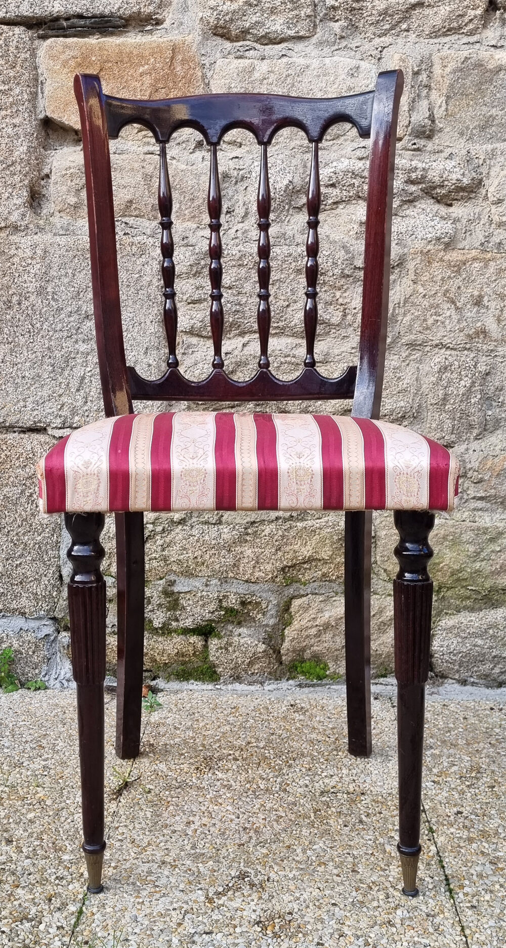 Side chair Napoleon III, musician, nineteenth century.