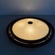 Mid-century wooden and glass framed ceiling light, 1950s, Germany