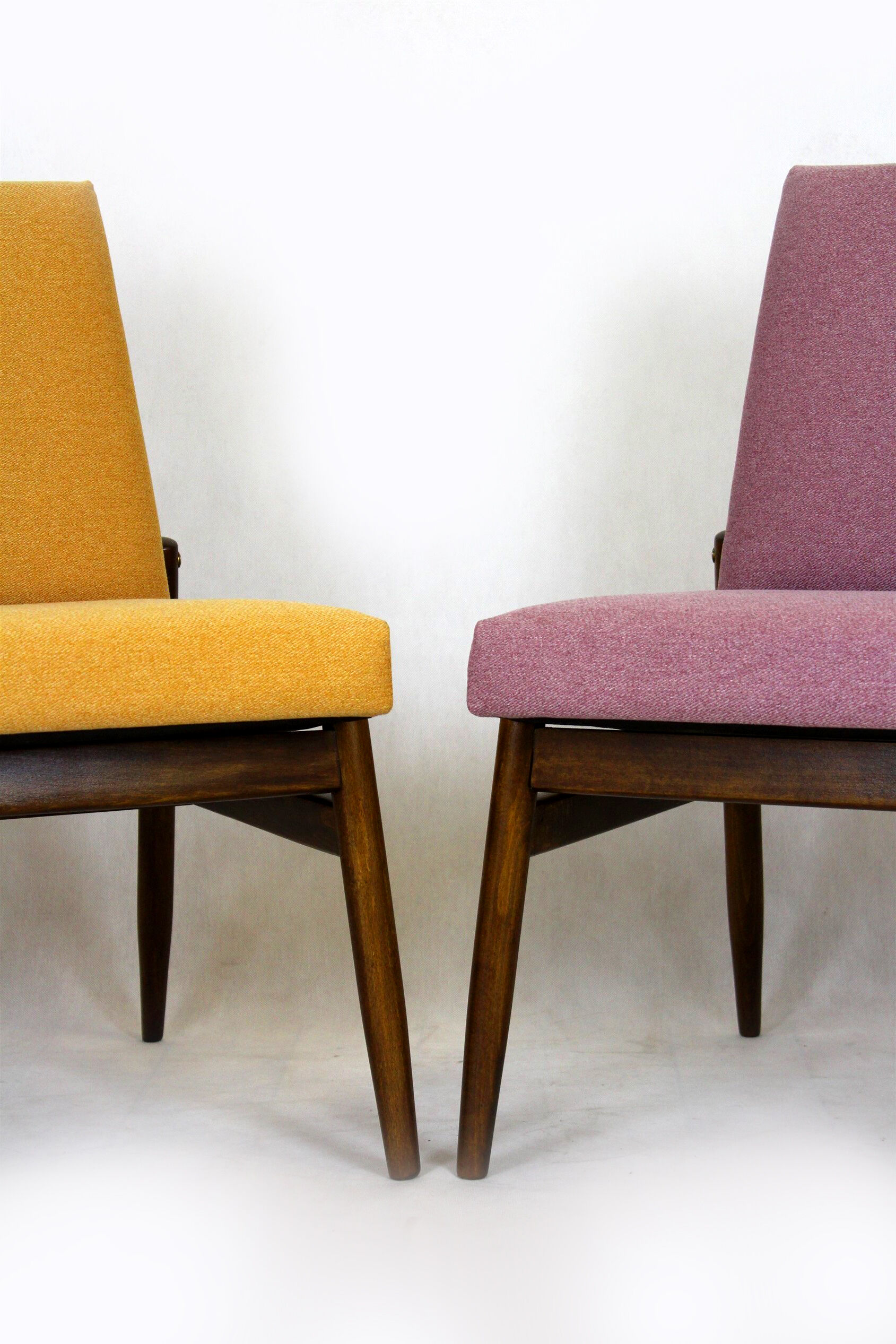 Beech Chairs from Zamojskie Fabryki Mebli, 1960s, Set of 4