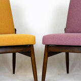 Chaises en hêtre de Zamojskie Fabryki Mebli, années 1960