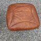 Pair of leather footrests from the 70s/80s.