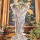 Cut crystal vase