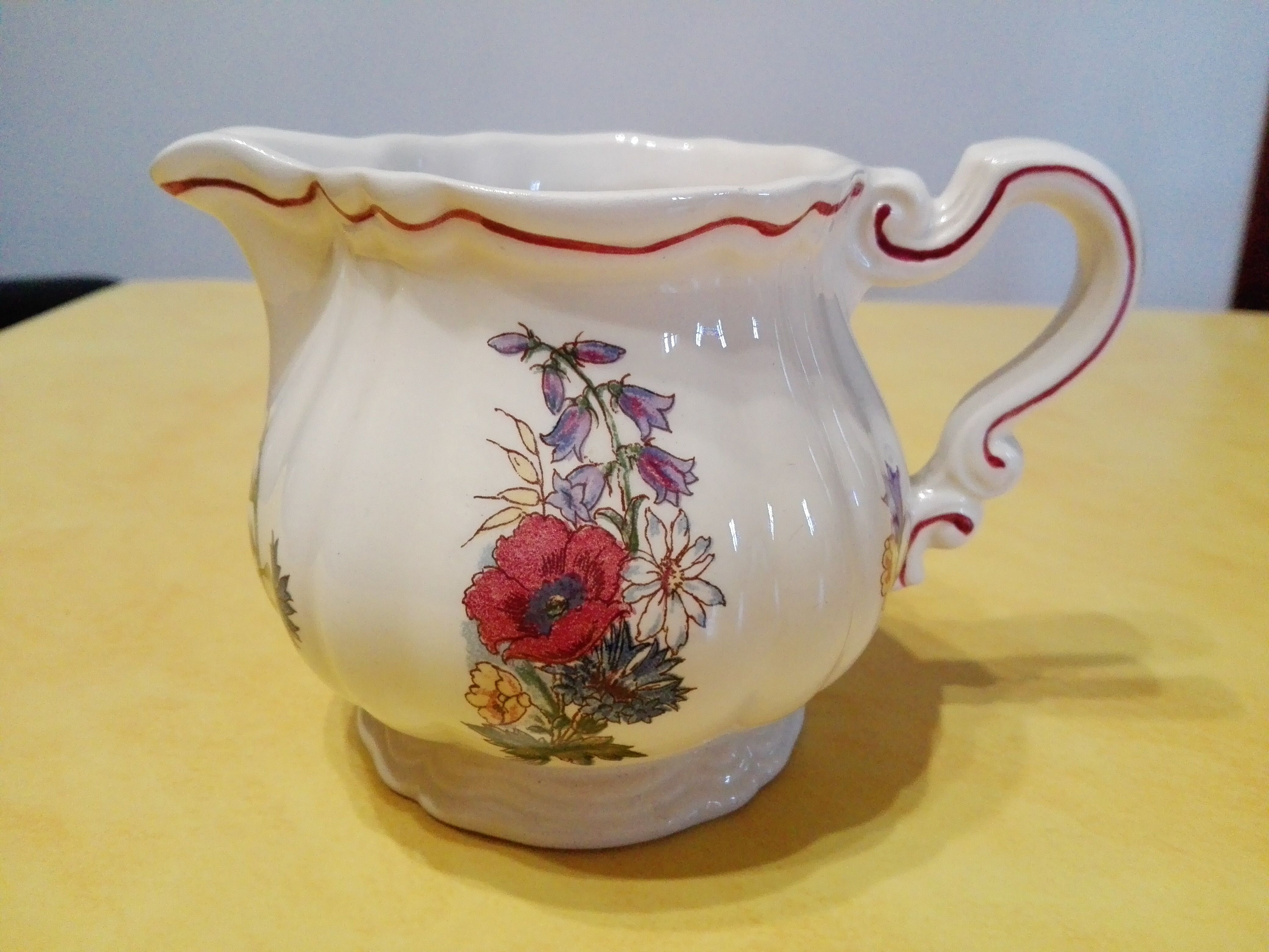 Milk jar / creamer of the Agreste de Sarreguemines service