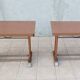Paire de tables bistrot