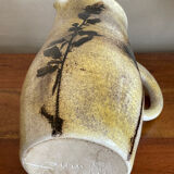 Broc pitcher ceramic pattern ferns