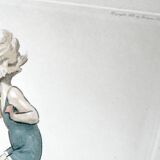 Lithograph “The secrets of the sea” by Georges Redon, 1926