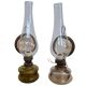 Coppia di Lampade Vintage DITMAR – Antiche Lampade a Olio Elettrificate con