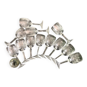 Set de 12 verres à vin