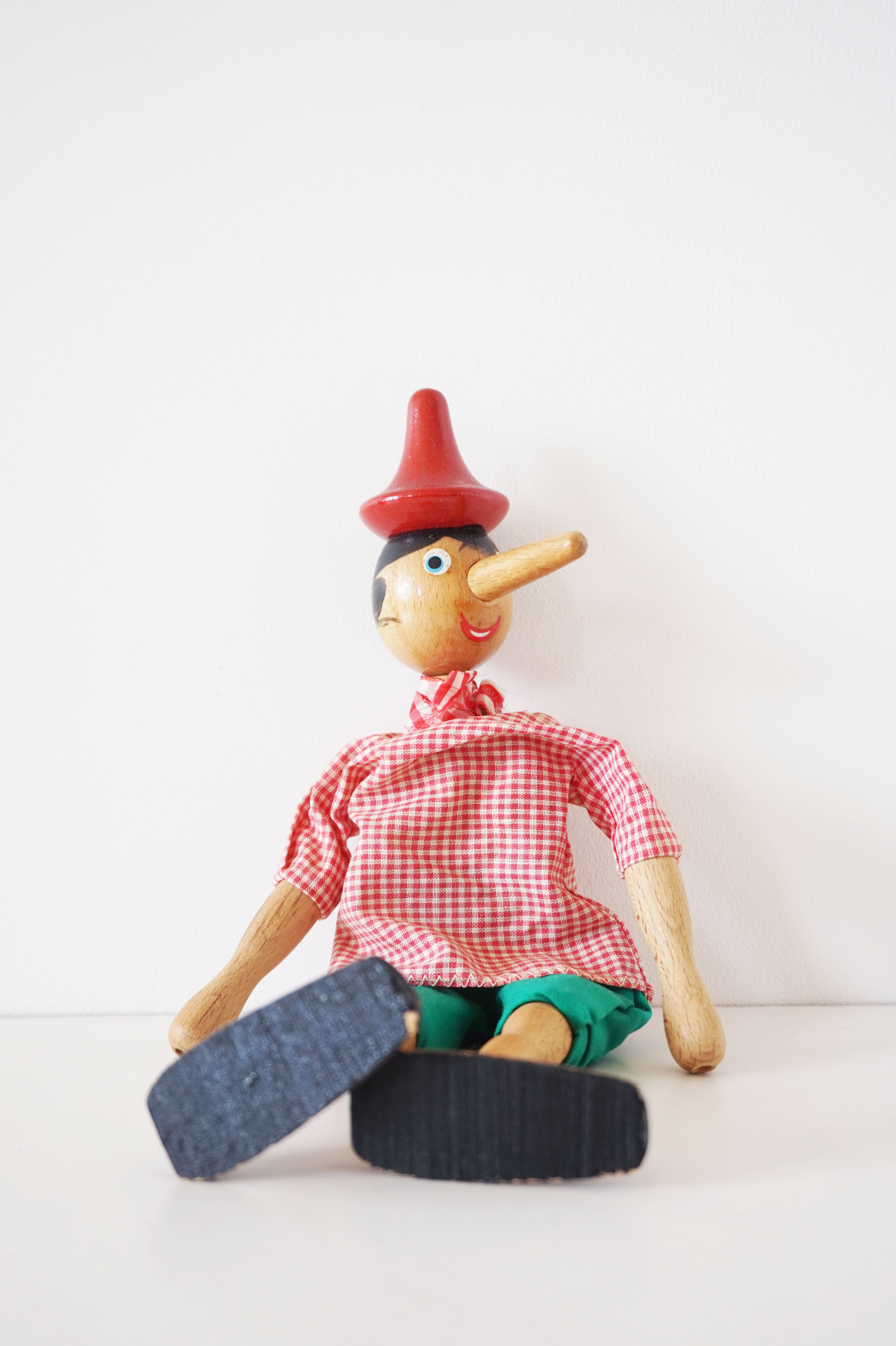 Pinocchio ancien en bois