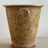Pyrite stoneware ice bucket 1970