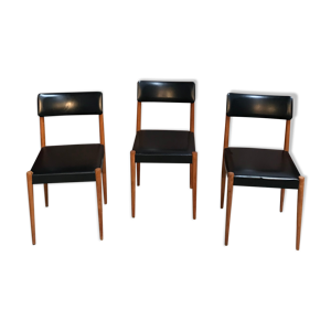 lot de 3 chaises style