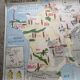 Carte scolaire vintage mdi FRANCE La Seine