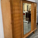 50s/60s mirrored wardrobe