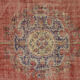 Anatolian handmade vintage rug 273 cm x 212 cm