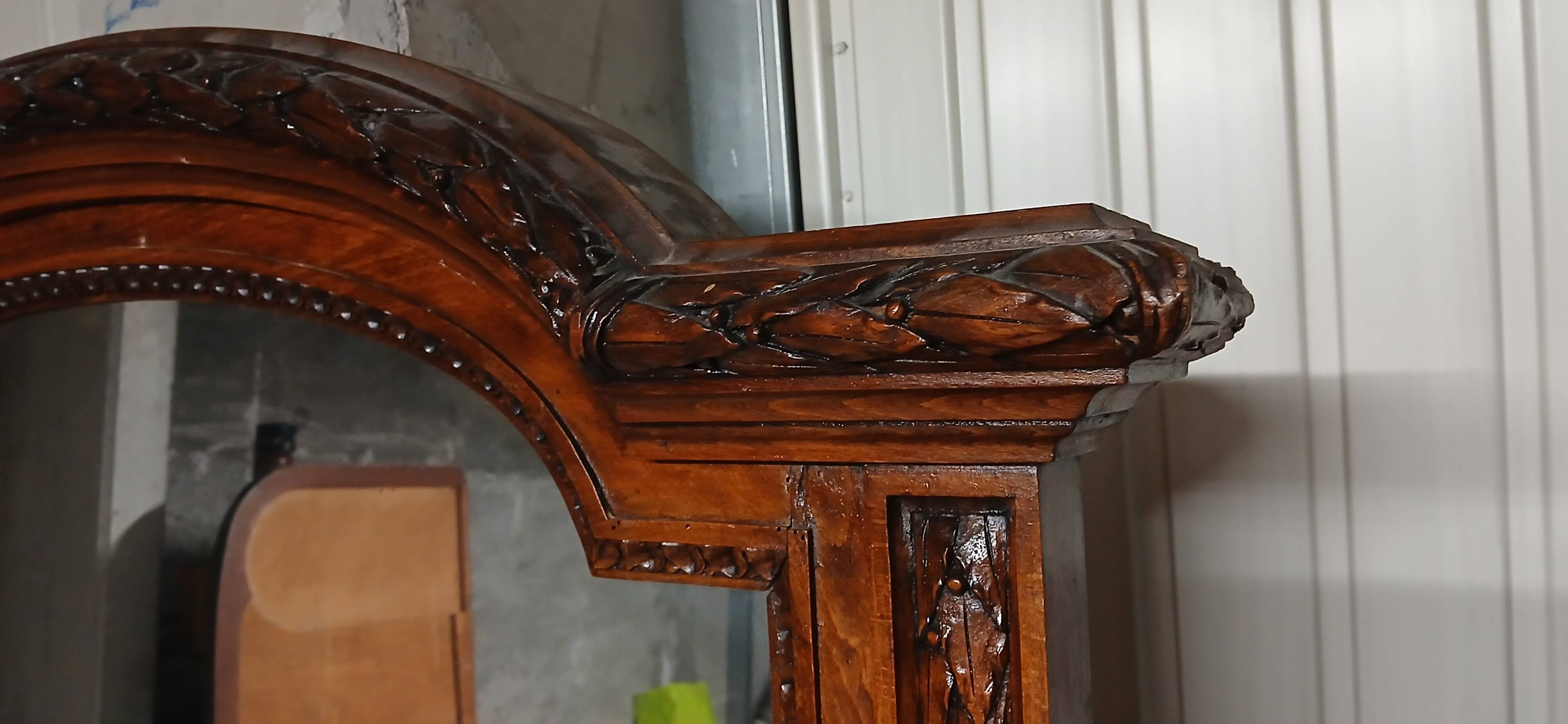 Miroir de commode ancien
