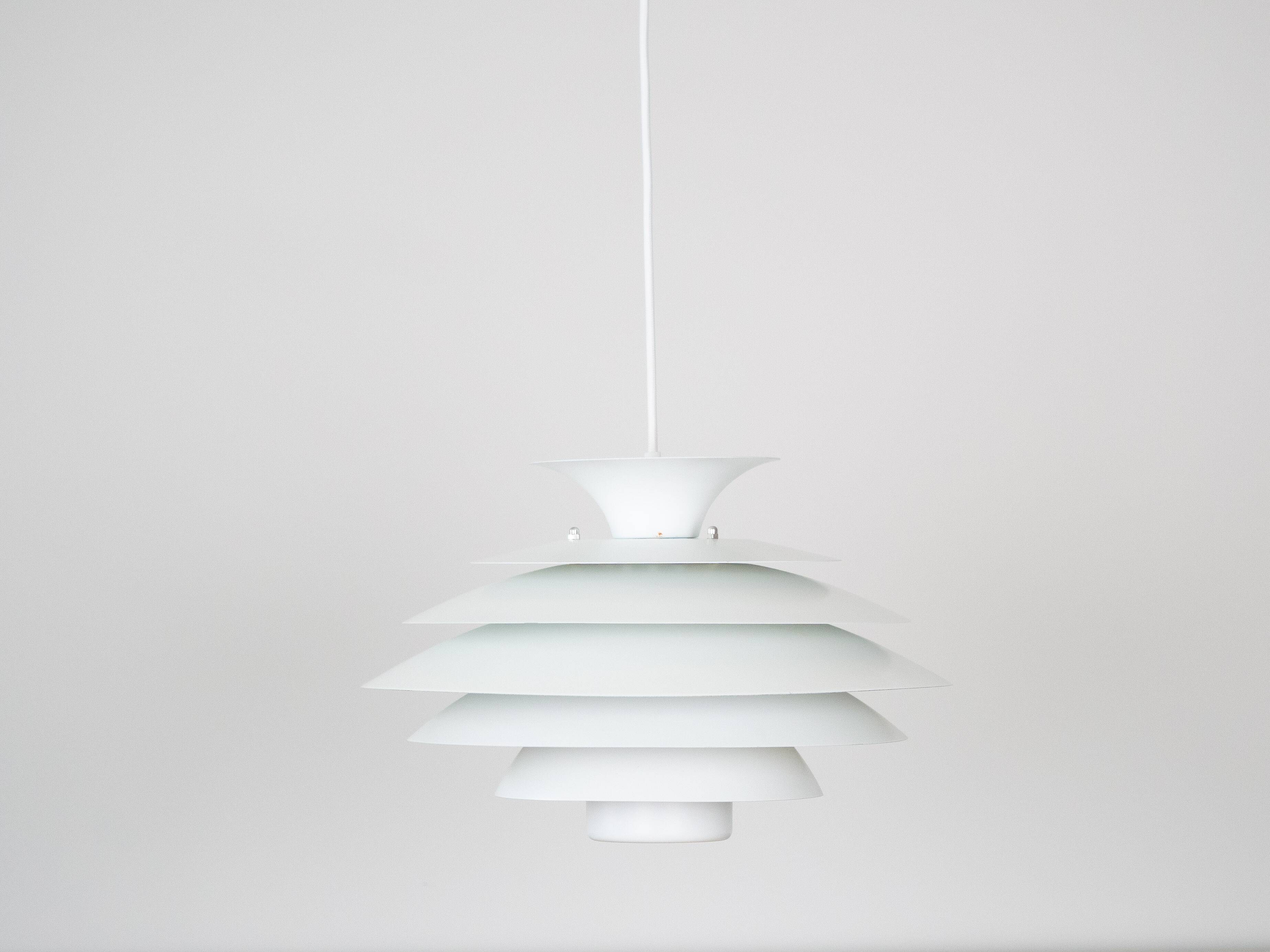 Danish vintage pendant lamp by Form Light, 1980s