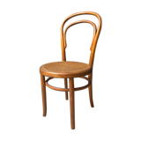 Former wooden and caning child chair