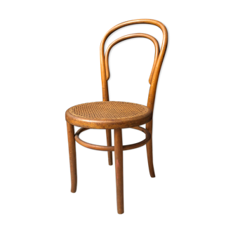 Former wooden and caning child chair
