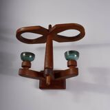 Wall lamp by Guillerme et Chambron for Votre Maison. 1960s