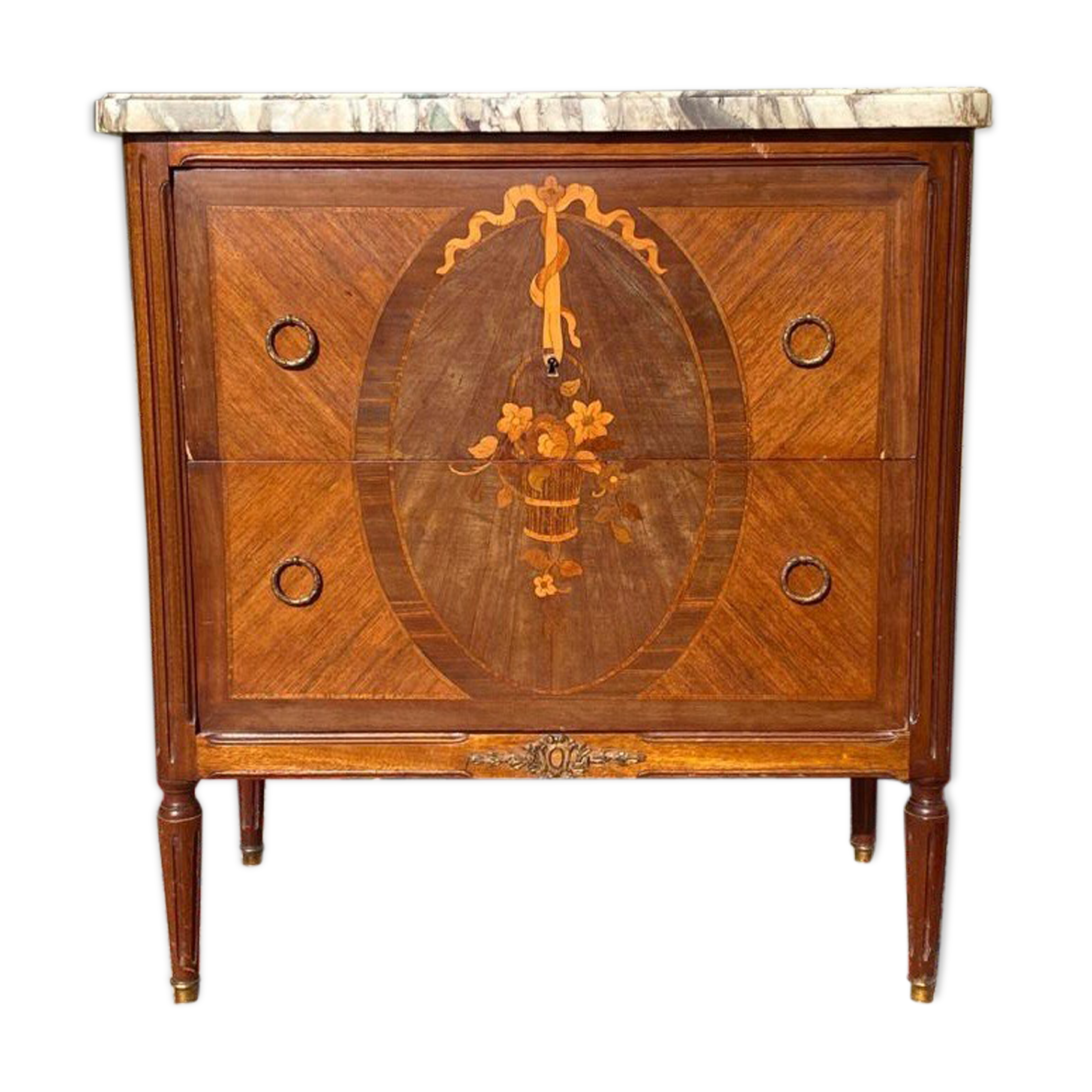 Dresser marquetry and bronze Louis XVI style