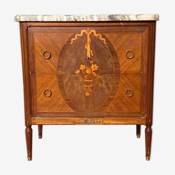 Dresser marquetry and bronze Louis XVI style